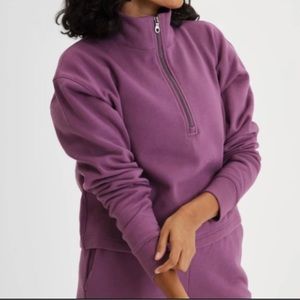 TULIPWOOD 50/50 Half-Zip Sweatshirt